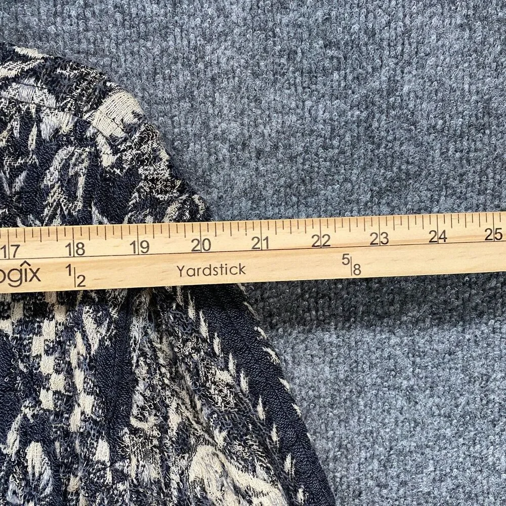Laura Ashley Wool Cardigan Sweater Womens L Button Up Fairy‎ Grunge Cottagecore